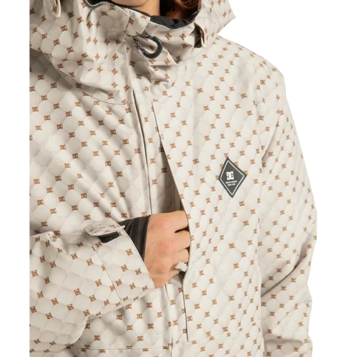Unisex Basis Print Insulated Jacket