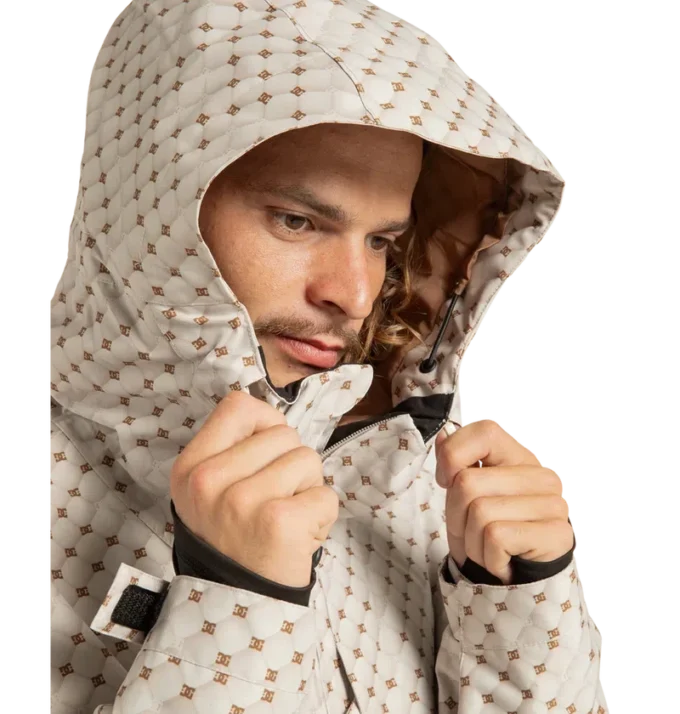 Unisex Basis Print Insulated Jacket